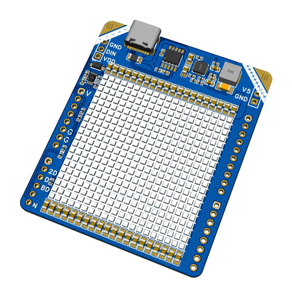 LED-Matrix-WS1313 V2.0 – ElecForge
